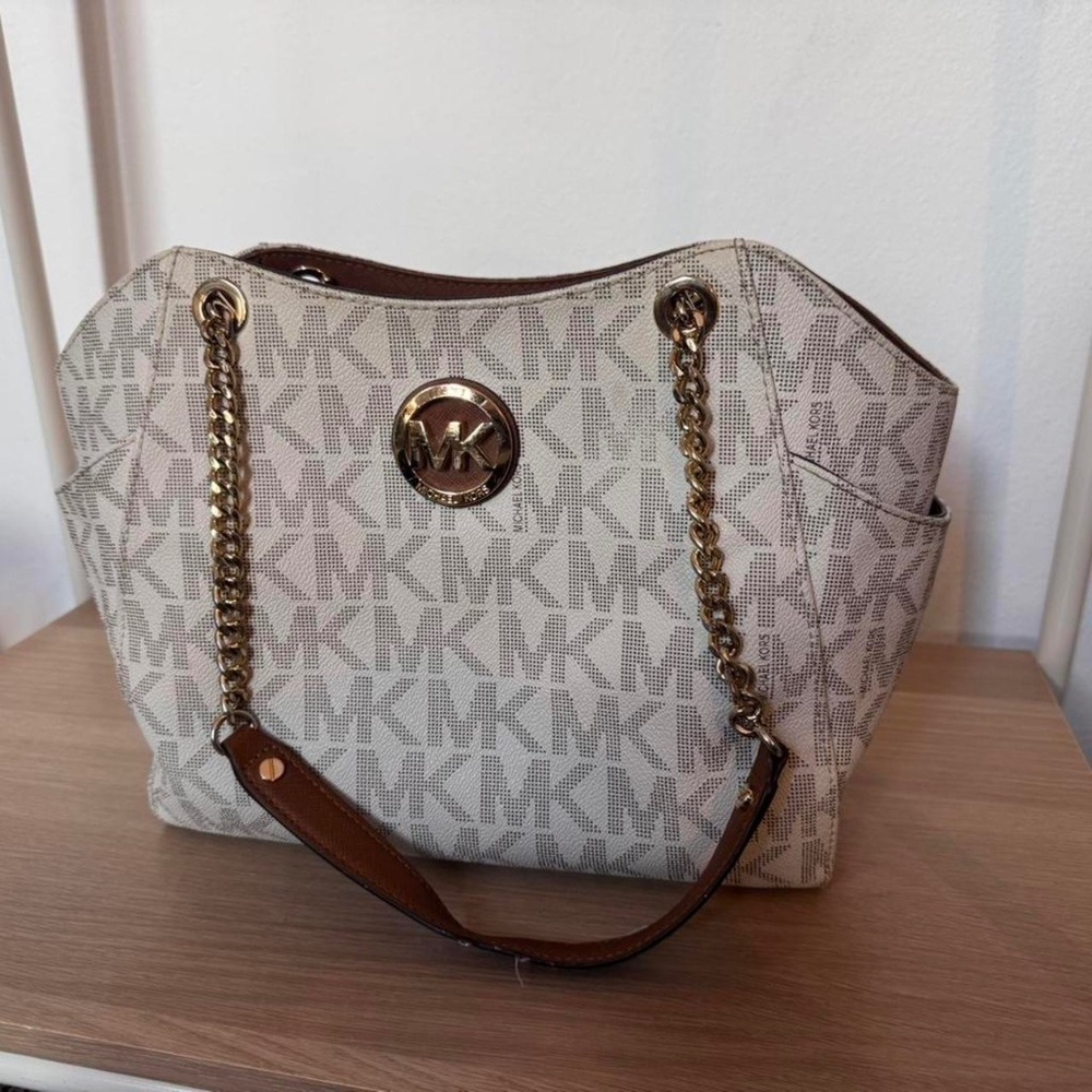 Women's Michael Kors Monogram Shoulder Bag
